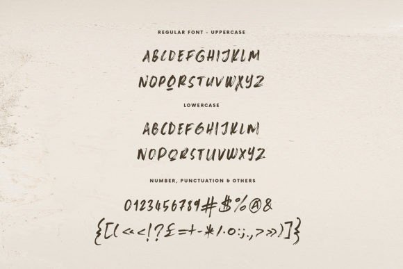 Engraved on the Walls Font - Preview 5