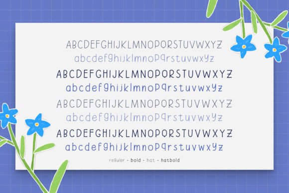 Flower Days Font - Preview 2