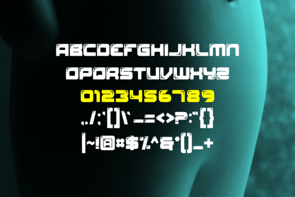 Garcub Font - Preview 3
