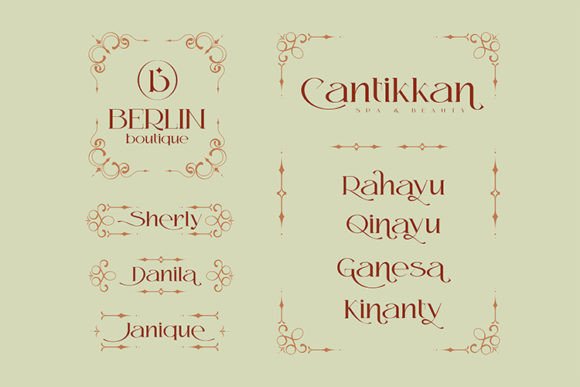 Girefelyn Font - Preview 1