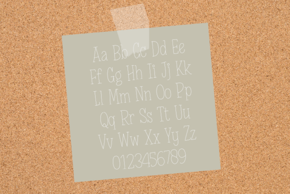 Gloomy Unseen Font - Preview 4