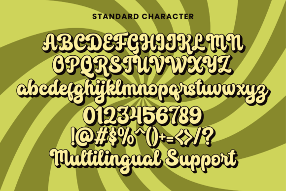 Luckie Bluchi Font PNG with transparent background - Preview 1