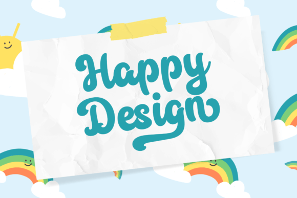 Luckie Bluchi Font PNG with transparent background - Preview 5