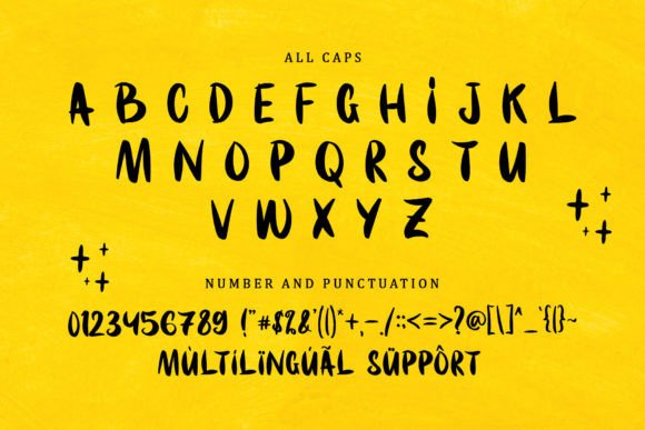 Marker Line Font PNG with transparent background - Preview 6