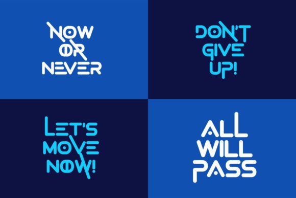 Midnew Font PNG with transparent background - Preview 3