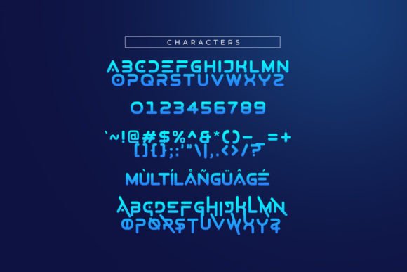 Midnew Font PNG with transparent background - Preview 4