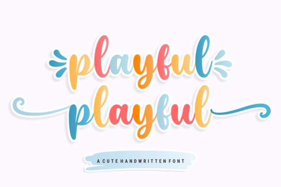 Playful Font by jinanstd preview