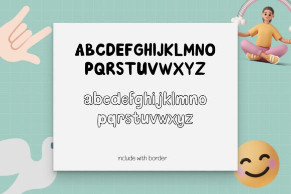 Positive Vibes Font PNG with transparent background - Preview 3