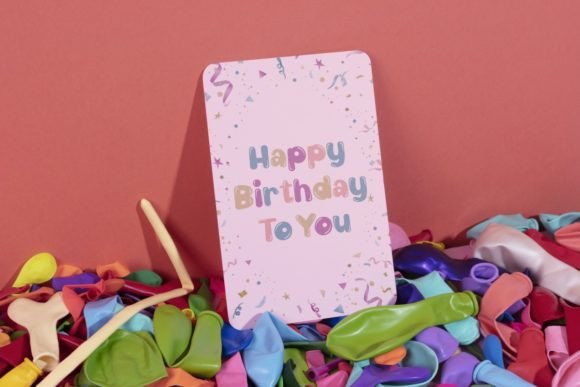 Shiny Balloon Font PNG with transparent background - Preview 4