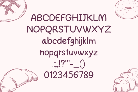 Bakery Font - Preview 3