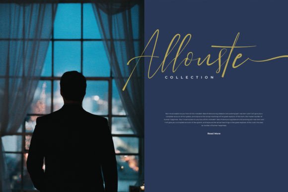 Beralissa Font font preview - 2