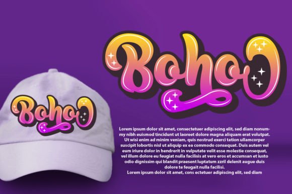 Boho Retro Font - Preview 4