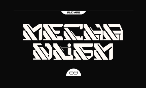 Cyber Square Font - Preview 1
