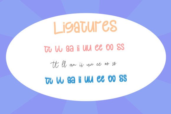 Damtune Trio Font - Preview 4