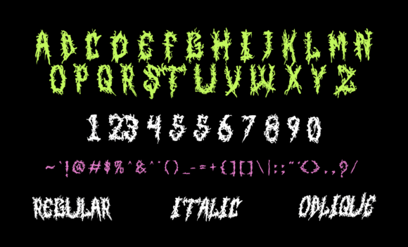 Evil Pop Font - Preview 6