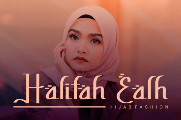 Halalbinhalal Font - Preview 1