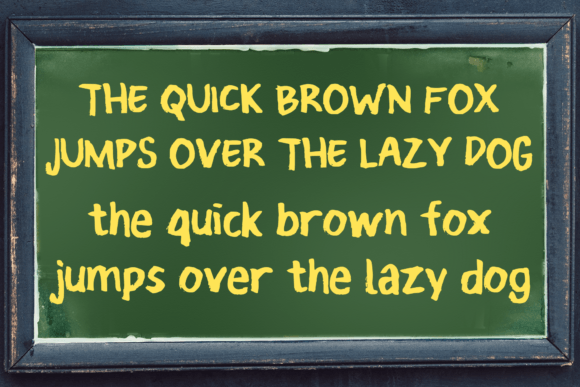 Hand Painted Font PNG with transparent background - Preview 3