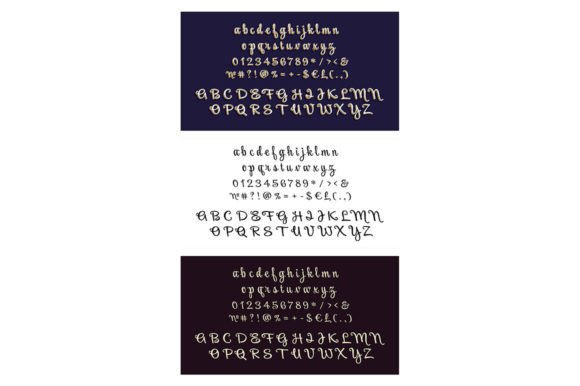 Handwritten Modern Script Alphabet Set Graphic Crafts By IMG visuals icons