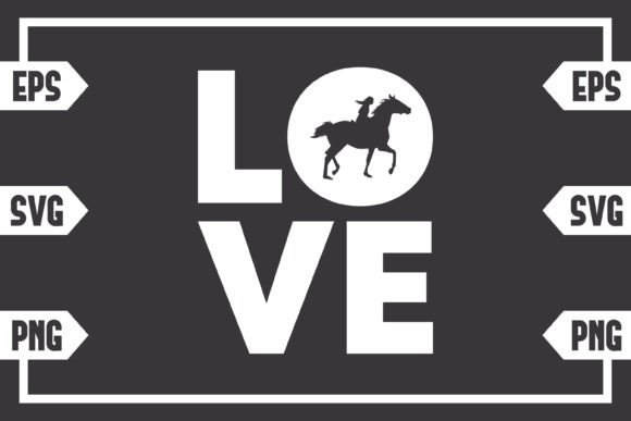 Love and Female Riding Horse