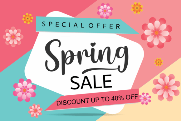 Monday Spring Font PNG with transparent background - Preview 2