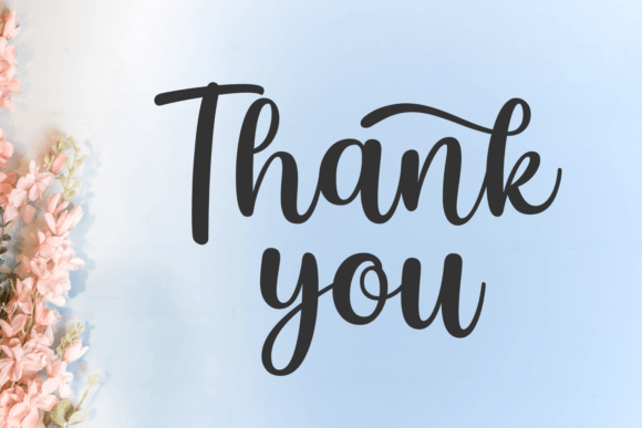 Monday Spring Font PNG with transparent background - Preview 4