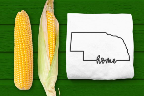 Nebraska Home State Outline