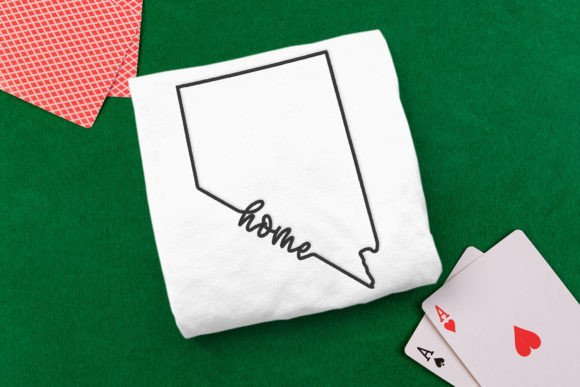 Nevada Home State Outline
