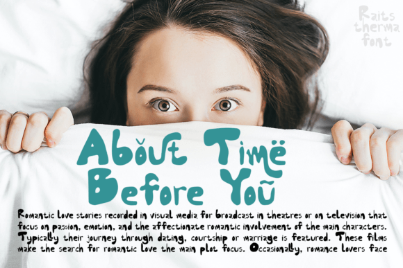 Raits Therma Font PNG with transparent background - Preview 2
