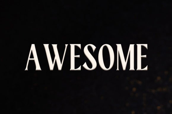 Recoleta Font PNG with transparent background - Preview 3