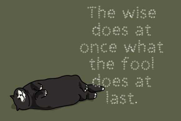 Ristea Catfoot Font font preview - 1