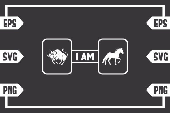 Taurus Symbol and Horse
