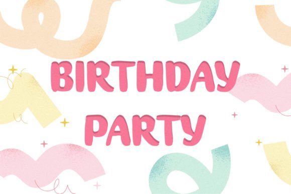 Birthday Party Font - Preview 4