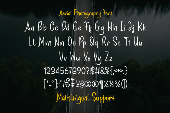 Aerial Photography Font - Preview 4