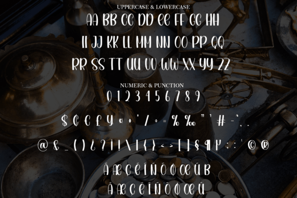 Antiques Font - Preview 6