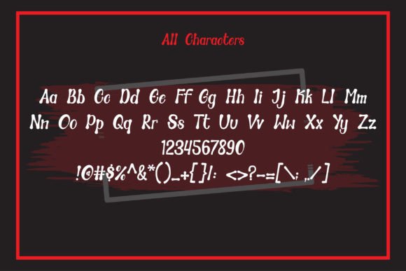 Black Bone Font - Preview 2