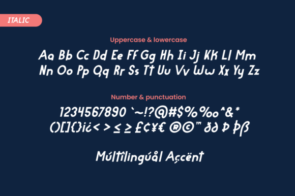 Gotto Font PNG with transparent background - Preview 5