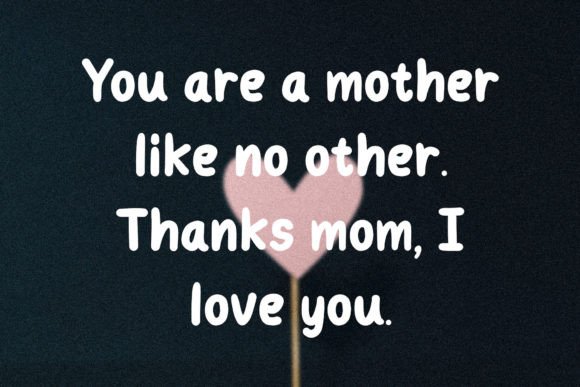 Happy Mother's Day Font - Preview 2