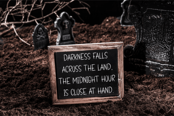 Haunted House Font - Preview 3