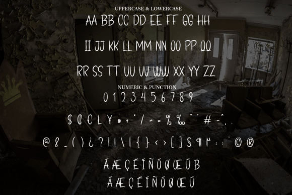 Haunted House Font - Preview 6