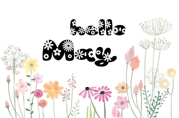 Hello Daisy Font - Preview 2