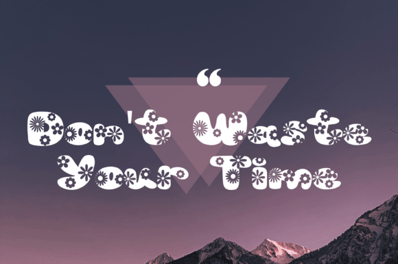 Hello Daisy Font - Preview 6