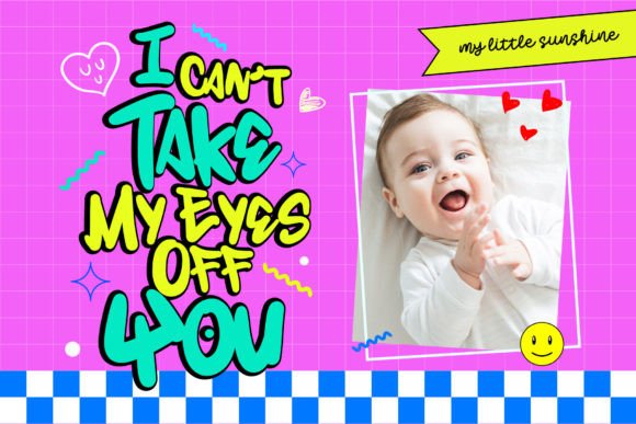 Incredible Love Font PNG with transparent background - Preview 1
