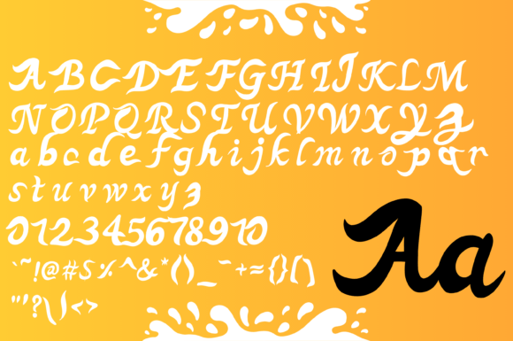 Lemon Farm Font PNG with transparent background - Preview 1