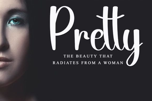 Makeup Font PNG with transparent background - Preview 1