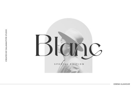 Odena Glamour Font PNG with transparent background - Preview 3