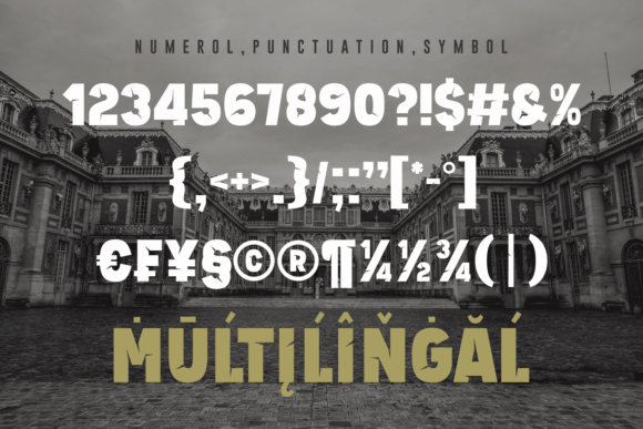 Oude Stad Font PNG with transparent background - Preview 5