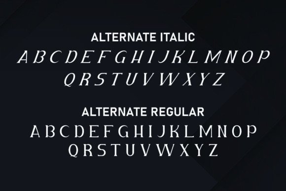 Alzam Font - Preview 3