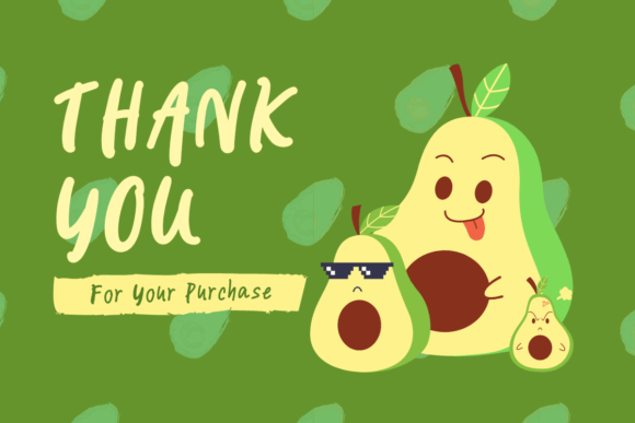 Avocado Salad Font - Preview 6