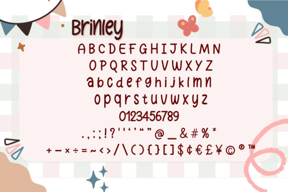 Brinley Font - Preview 1