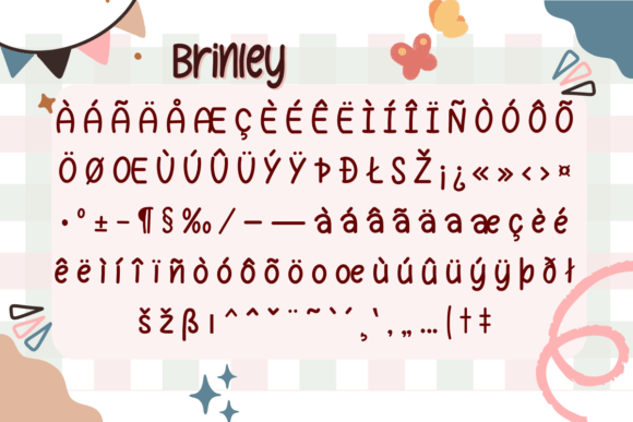 Brinley Font - Preview 2